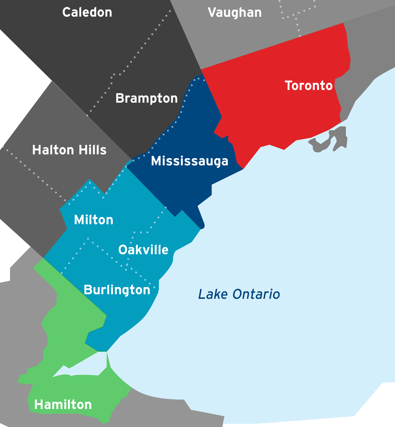 Delivery Area Map